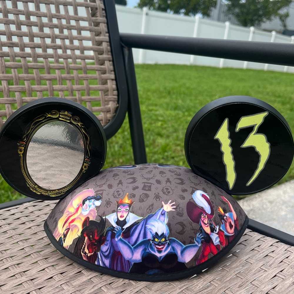 Disney Mickey Ears villains mirror 13 adult